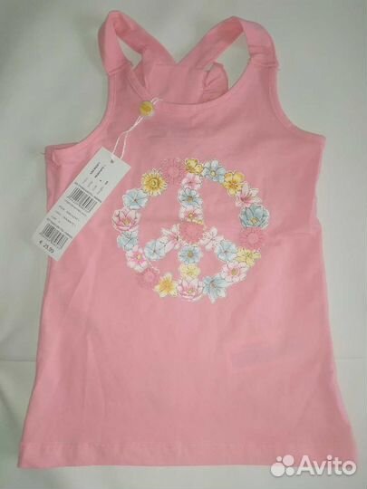 Летний комплект для девочки р.104