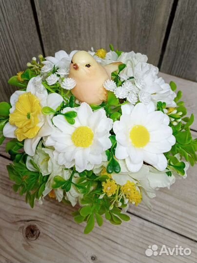 Букетики из мыла