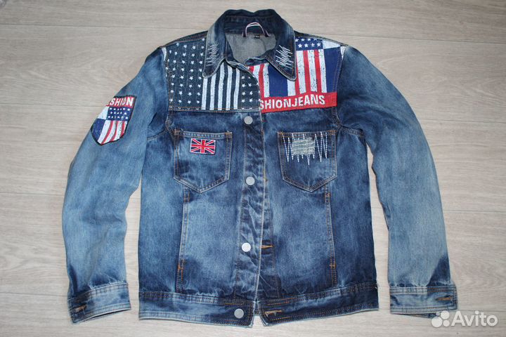 Джинсовая куртка мужская