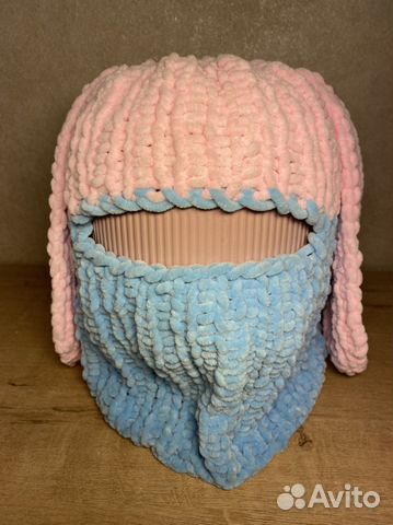 Шапка (Балаклава) на ребёнка 3-5 лет
