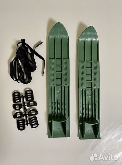 Лыжи для коляски + чехлы на колеса