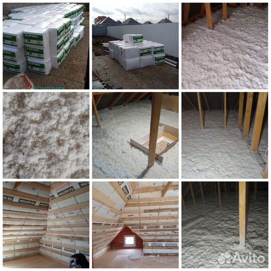 Утепление-эковата