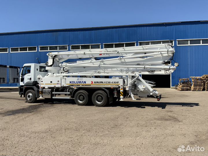 Автобетононасос Koluman JUNJIN 38-4.16 HP, 2023