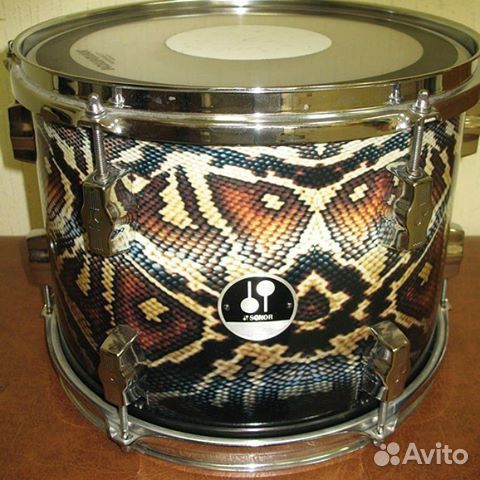 Sonor (custom) клён том 12’ том16’