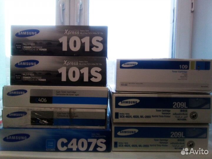 Картриджи для принтера samsung