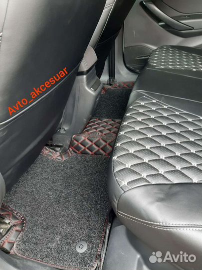 Чехлы Лада Веста св Кросс - LADA Xray с бежевой