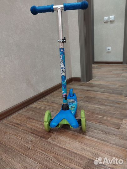 Самокат детский трехколесный бу