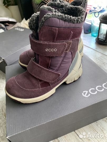 Ботинки детские демисезонные 28 ecco