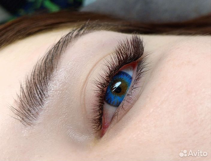 Наращивание ресниц/оформление бровей