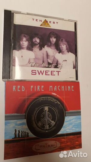 CD Sweet, Red fire machine, Muse, Metallica, и др