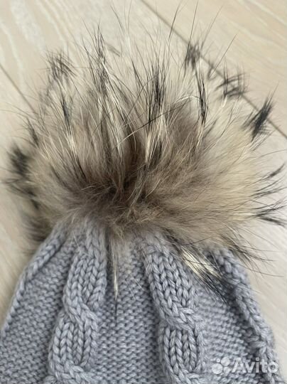 Шапка из натуральной шерсти Il trenino, новая