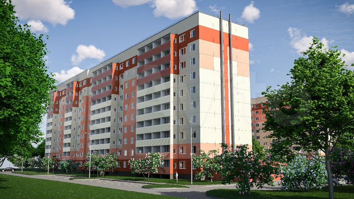 2-к. квартира, 52,2 м², 1/10 эт.