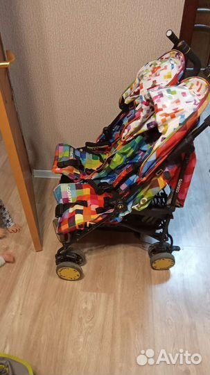 Прогулочная коляска трость бу