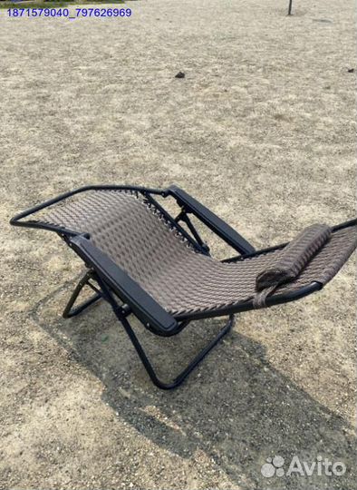 Кресло шезлонг раскладное 2шт (Арт.18050)