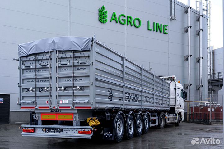 Полуприцеп бортовой Bonum 914296-06, 2024