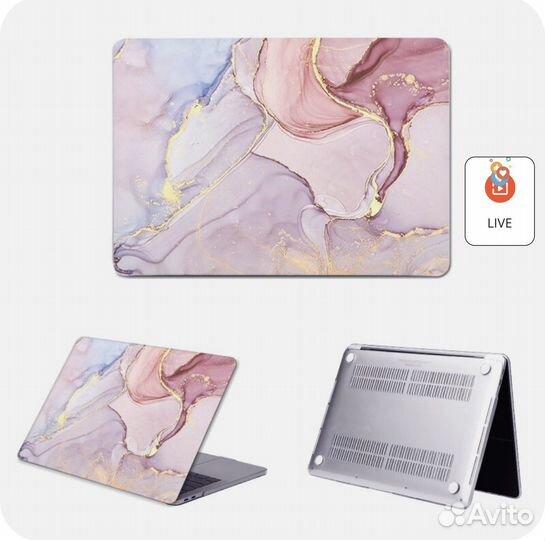 Твердый чехол для ноутбука Macbook Pro 15,4