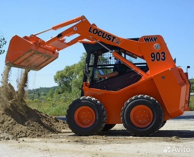 Мини-погрузчик Locust / Way Industry L903, 2023