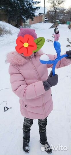 Пуховик на девочку 146-152-164