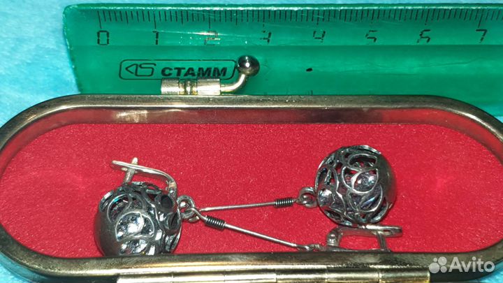 Серебряные серьги 925