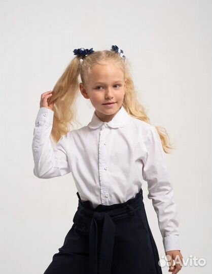 Блузка школьная для девочек