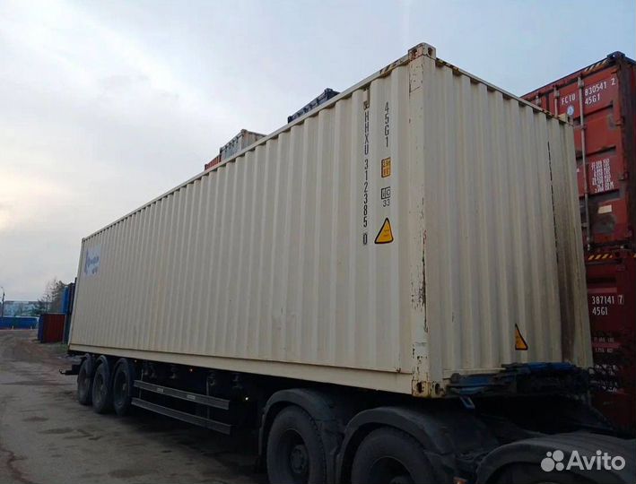 Морской контейнер 40 футов новый