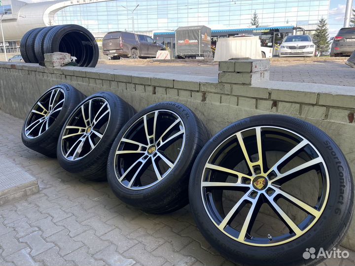 R22 Porsche cayenne 3 & coupe Michelin pilot 4s