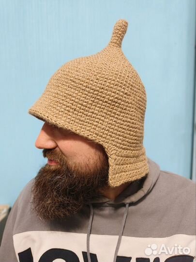 Шапка - шлем для бани