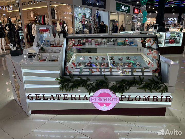 Торговый остров по продаже мороженого