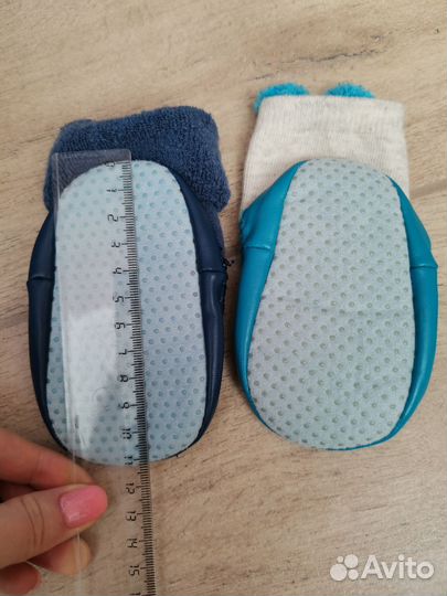 Носки тапочки 6-12 месяцев