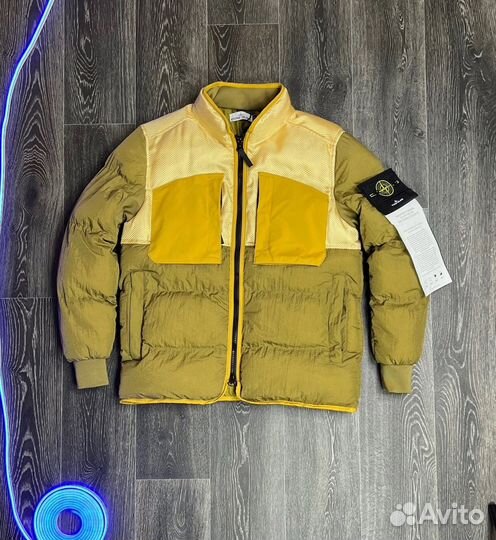 Stone island пуховик (5 цветов )