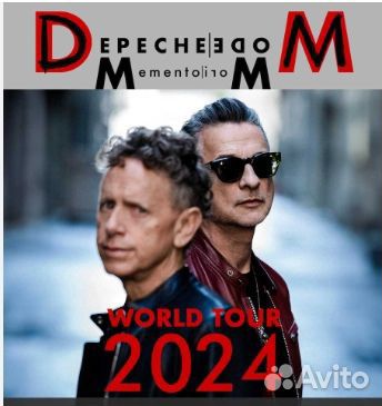 Билет depeche mode memento mori tour 3 марта Париж объявление продам