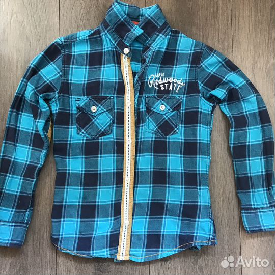 Рубашка на мальчика 128