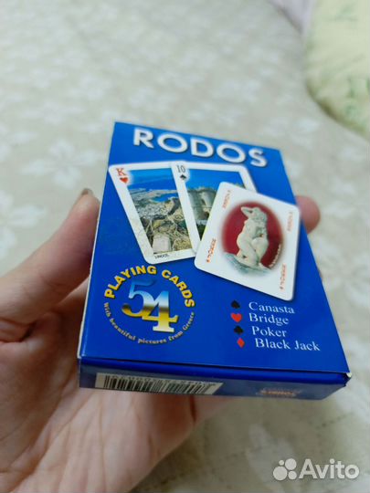 Игральные карты Греции Родос
