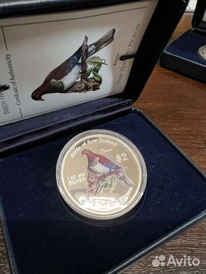 Серебро набор Птицы Азии/ Калашников/Туполев