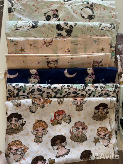 Отрезы хлопка