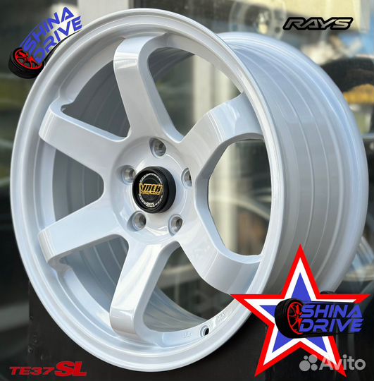 Диски Rays Volk TE37 R17 5x100 White Gloss