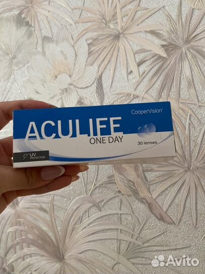 Линзы однодневные aculife -1.00 8.6