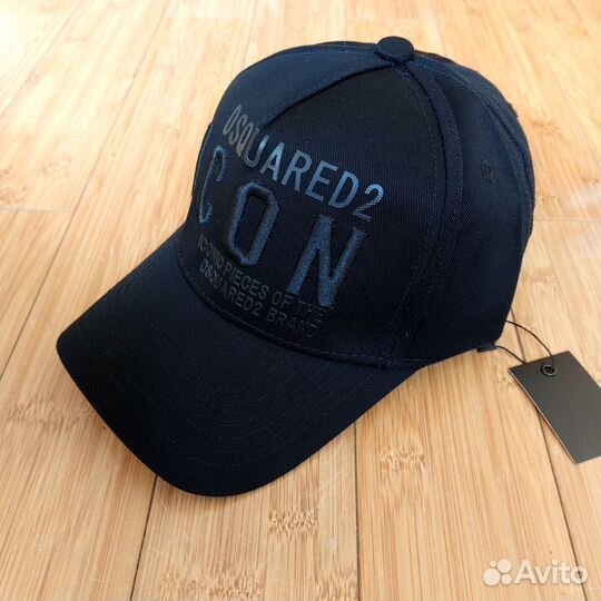 Кепка бейсболка dsqared2 Icon premium чёрная