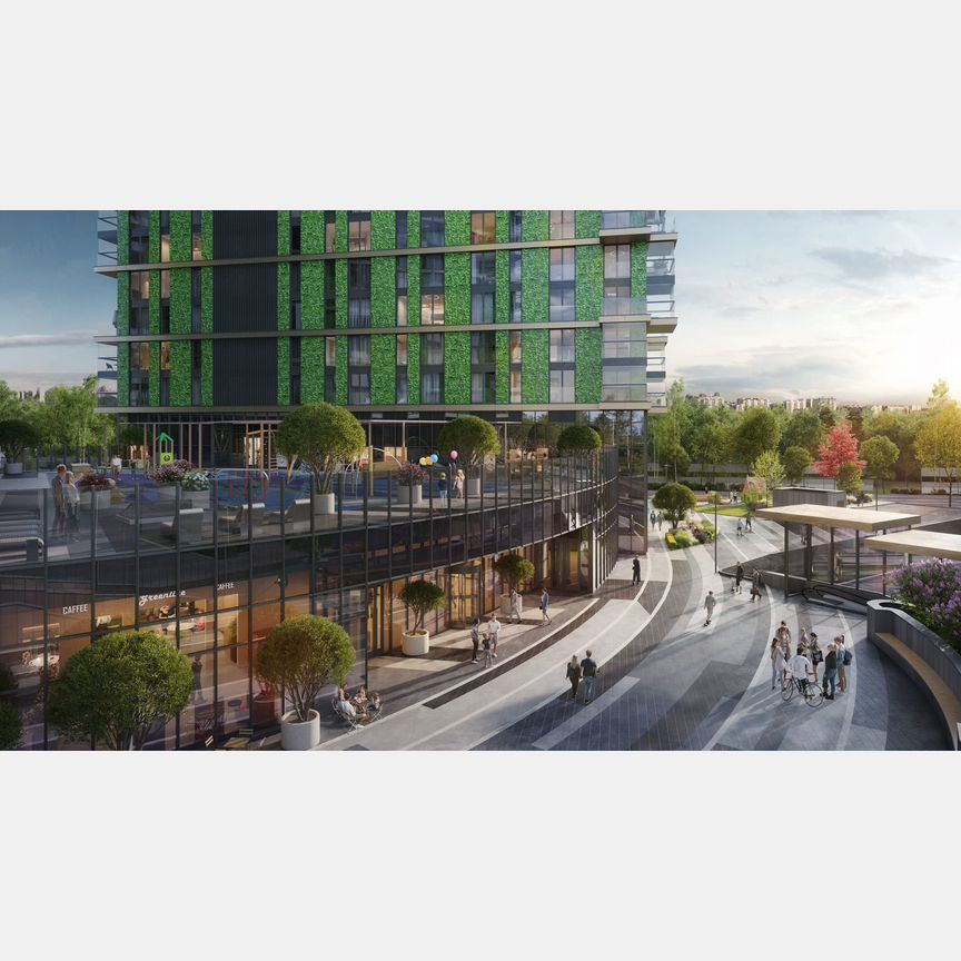 2-к. апартаменты, 42,8 м², 16/20 эт.