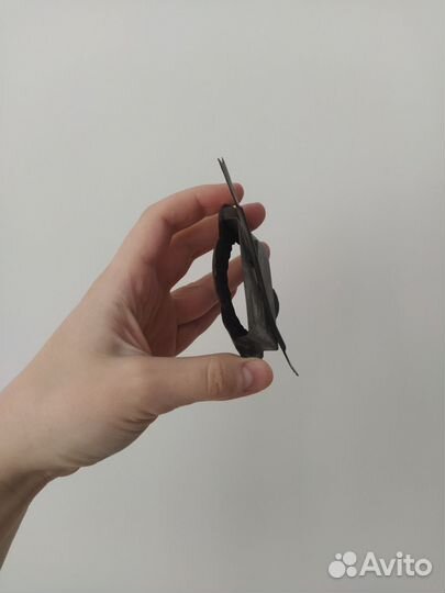 Винтажная латунная рамка-сердечко