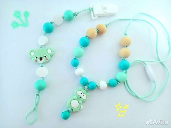 Грызунки, слингобусы, держатели для пустышки