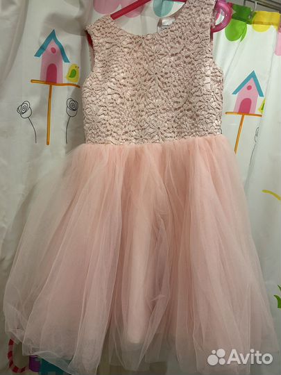 Платье для девочки нарядное 128
