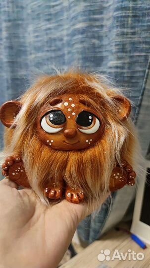 Пушистик игрушка ручная работа