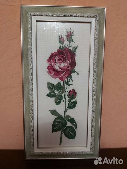 Картина вышитая крестом