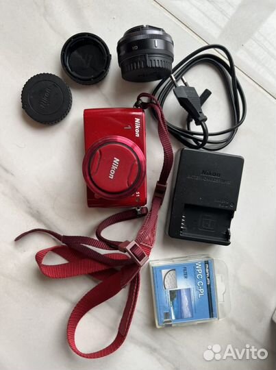 Зеркальный фотоаппарат Sony Nikon 1 S 1, комплект