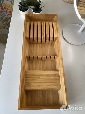 Подставка под ножи IKEA варьера бамбук