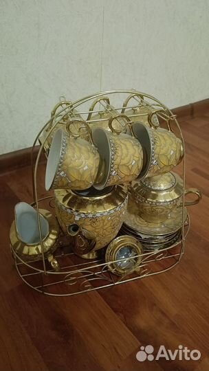 Японский чайный сервиз Sakura Gold Collection 24