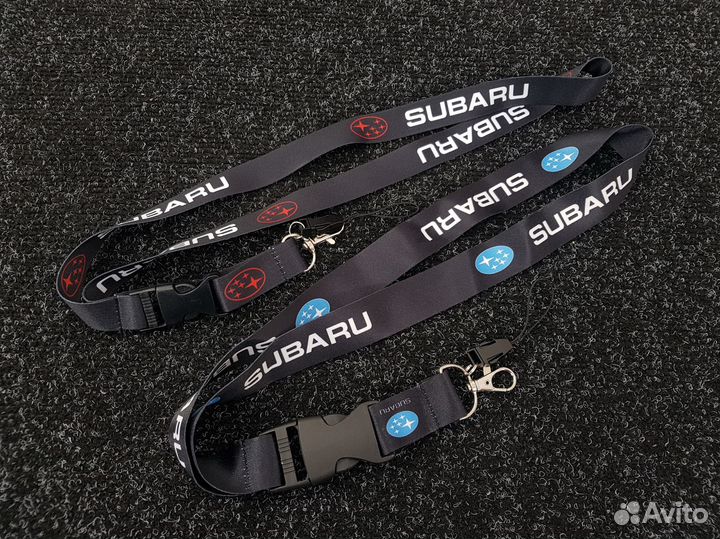 Шнурок Subaru (Черный)