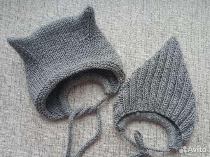 Детские шапочки для новорожденных