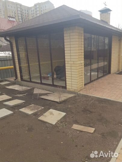 Остекление террасы